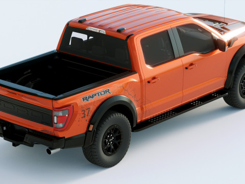 F150 Raptor 2021 3D Model
