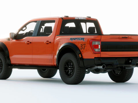 F150 Raptor 2021 3D Model