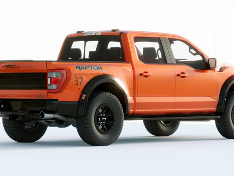 F150 Raptor 2021 3D Model
