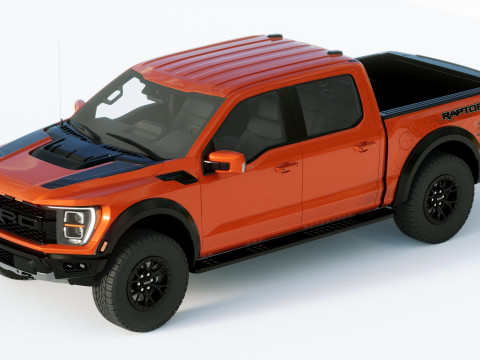 F150 Raptor 2021 3D Model