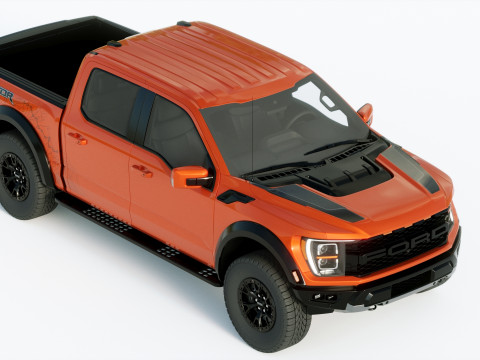 F150 Raptor 2021 3D Model