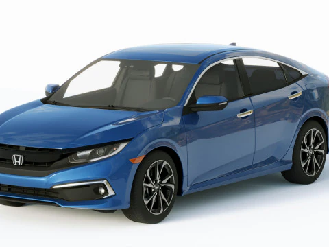 Honda Civic 2019 3D Model
