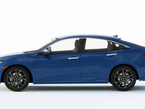 Honda Civic 2019 3D Model