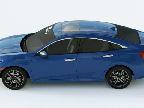 Honda Civic 2019 3D Model