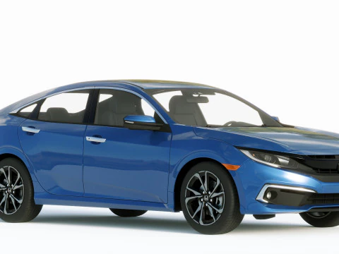 Honda Civic 2019 3D Model