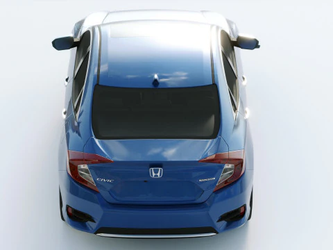 Honda Civic 2019 3D Model