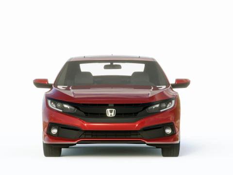 Honda Civic Coupe 2019 3D Model