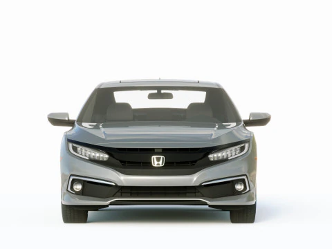 Honda Civic Coupe Led 2019 3D Model