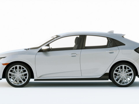 Honda Civic Hatchback 2020 3D Model
