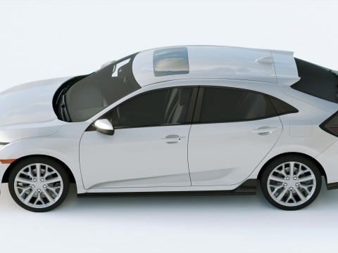 Honda Civic Hatchback 2020 3D Model