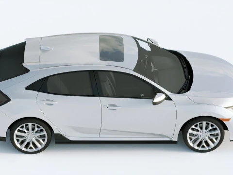 Honda Civic Hatchback 2020 3D Model