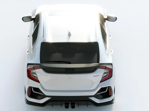 Honda Civic Hatchback 2020 3D Model