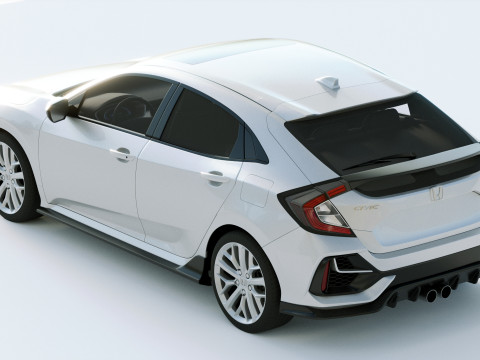 Honda Civic Hatchback 2020 3D Model