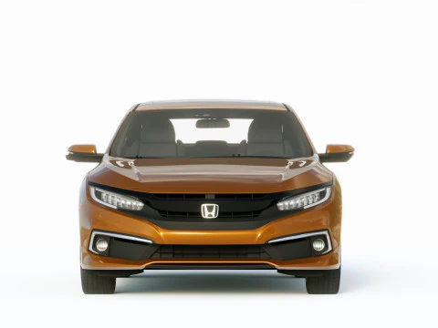 Honda Civic Led 2019 3D Model