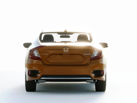 Honda Civic Led 2019 3D Model