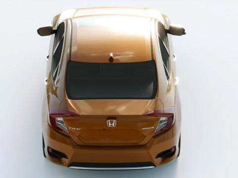 Honda Civic Led 2019 3D Model