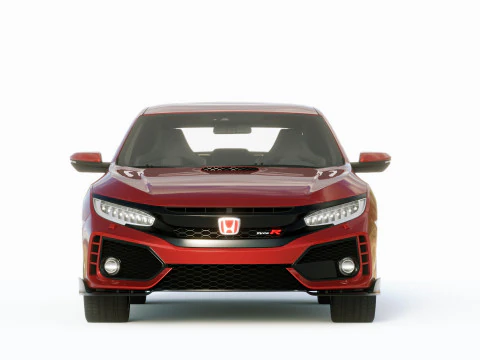 Honda Civic Type R 2018 3D Model