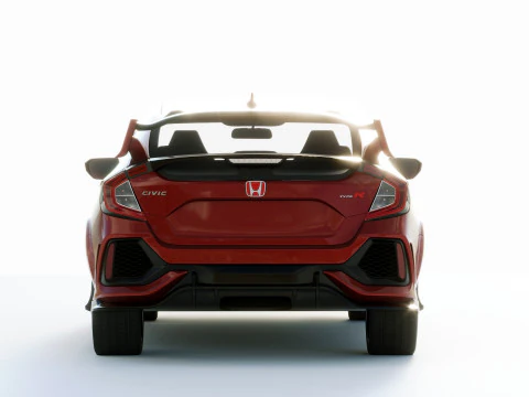 Honda Civic Type R 2018 3D Model
