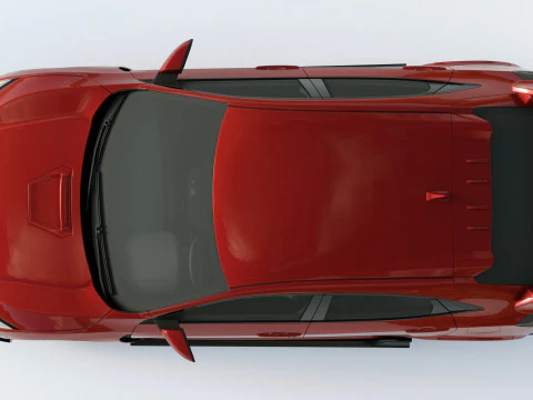 Honda Civic Type R 2018 3D Model