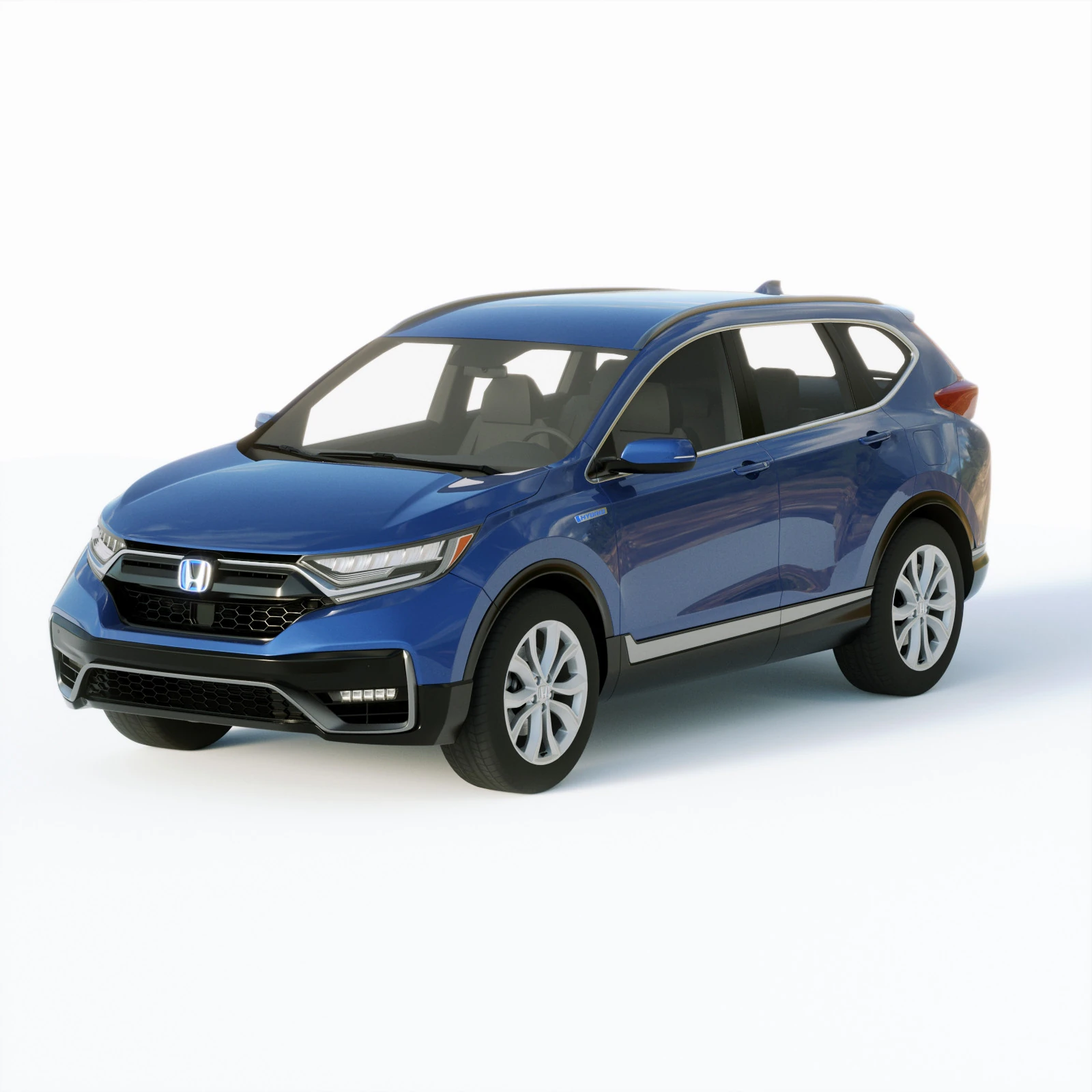 Honda Cr V 2020 3D Model .c4d .max .obj .3ds .fbx .stl .blend