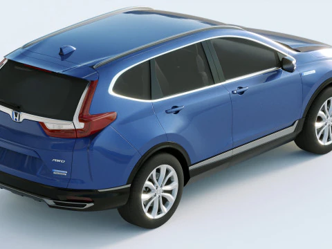 Honda Cr V 2020 3D Model