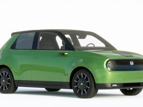 Honda E 2021 3D Model