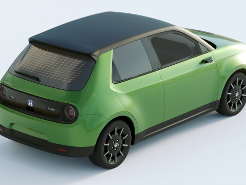 Honda E 2021 3D Model