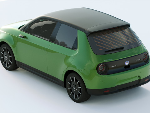 Honda E 2021 3D Model