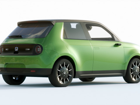 Honda E 2021 3D Model
