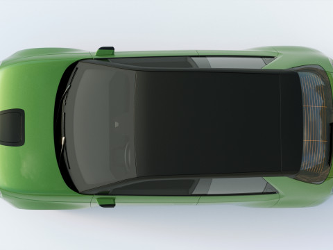 Honda E 2021 3D Model