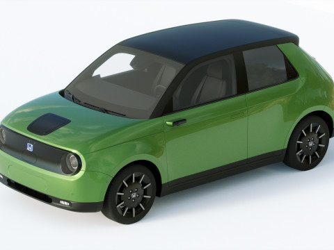 Honda E 2021 3D Model
