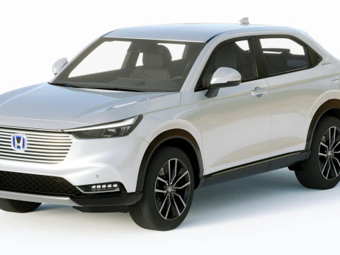 Honda Hr V 2022 3D Model