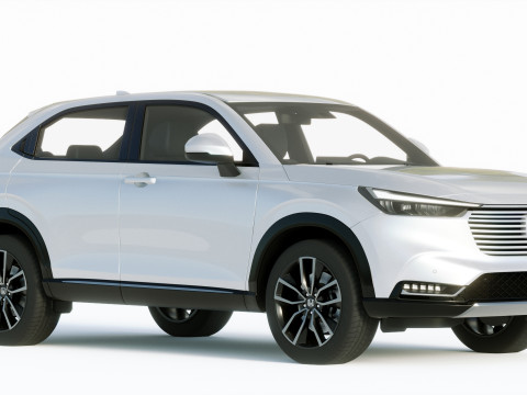 Honda Hr V 2022 3D Model