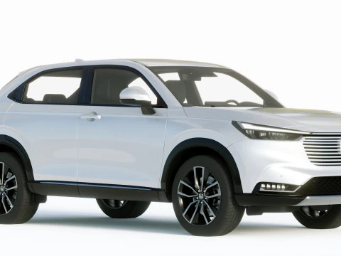 Honda Hr V 2022 3D Model