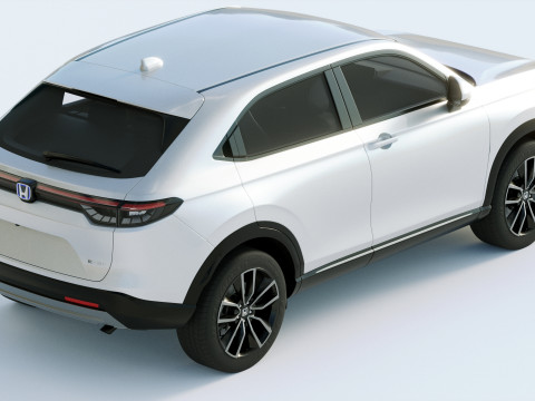 Honda Hr V 2022 3D Model