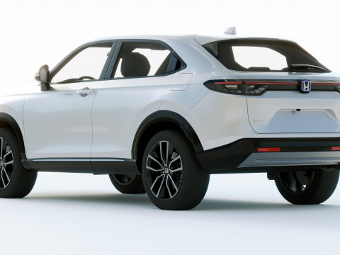 Honda Hr V 2022 3D Model