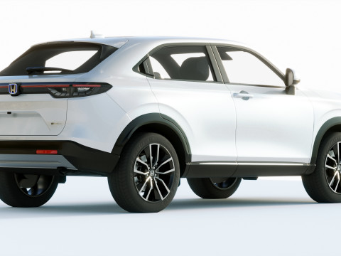Honda Hr V 2022 3D Model