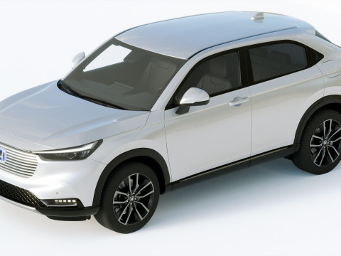 Honda Hr V 2022 3D Model