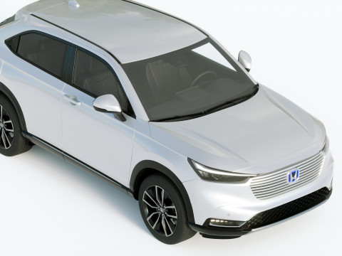 Honda Hr V 2022 3D Model