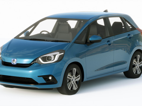Honda Jazz 2020 3D Model