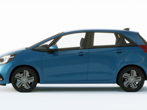 Honda Jazz 2020 3D Model