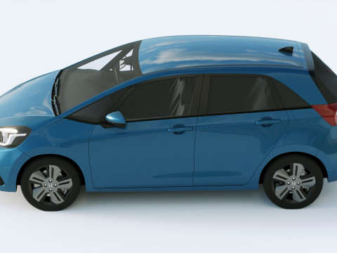 Honda Jazz 2020 3D Model