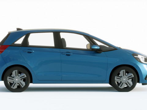 Honda Jazz 2020 3D Model