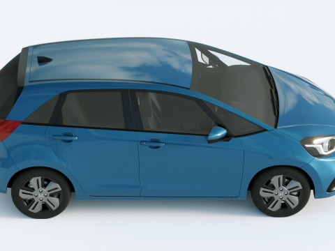 Honda Jazz 2020 3D Model