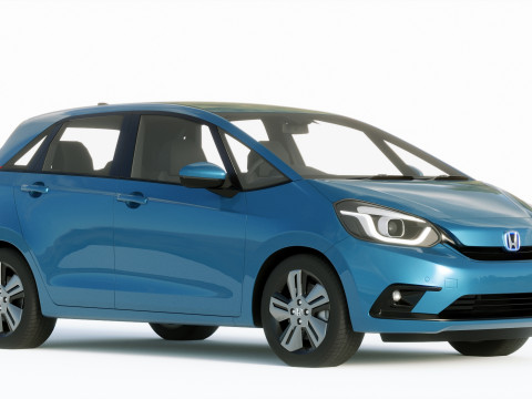 Honda Jazz 2020 3D Model