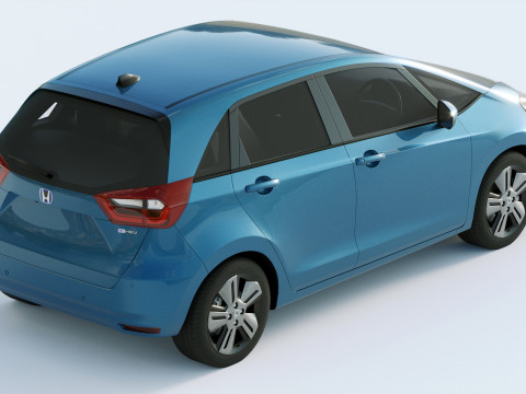 Honda Jazz 2020 3D Model