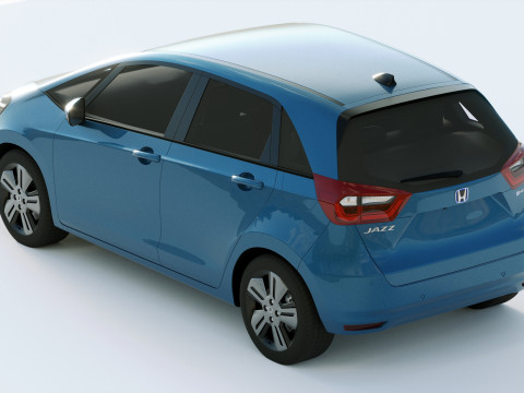 Honda Jazz 2020 3D Model