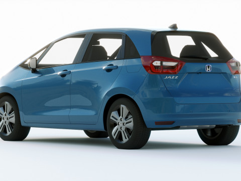 Honda Jazz 2020 3D Model