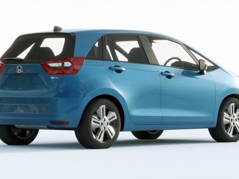 Honda Jazz 2020 3D Model