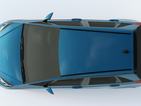 Honda Jazz 2020 3D Model